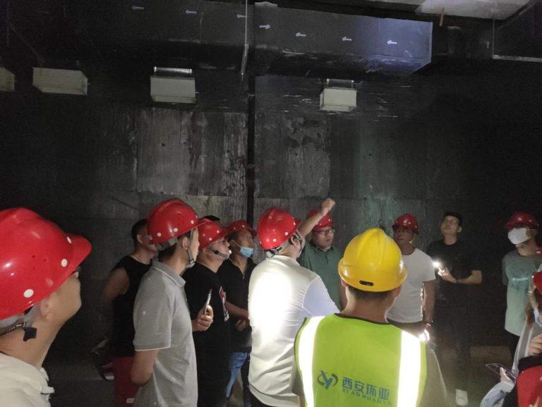 防护屏蔽现场交流